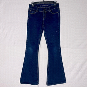 Vintage Y2K Bluenotes Dark Wash Low Rise Flare Leg Jeans 26